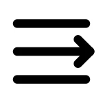 Menu Unfold SVG Icon